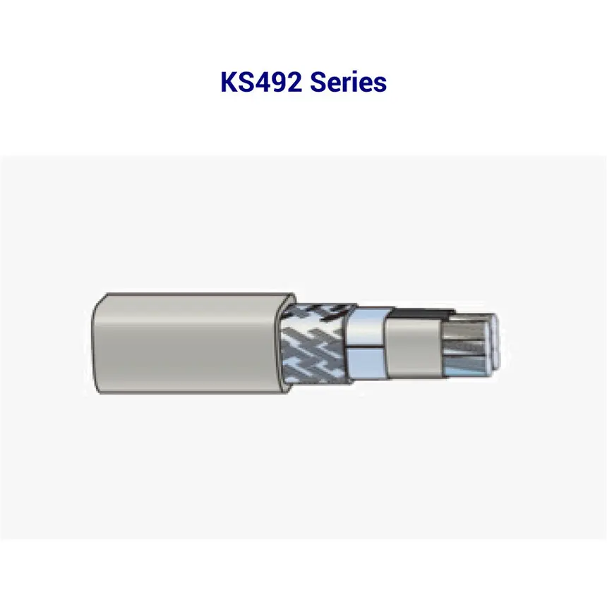 Cross-section of KS492 Series cable