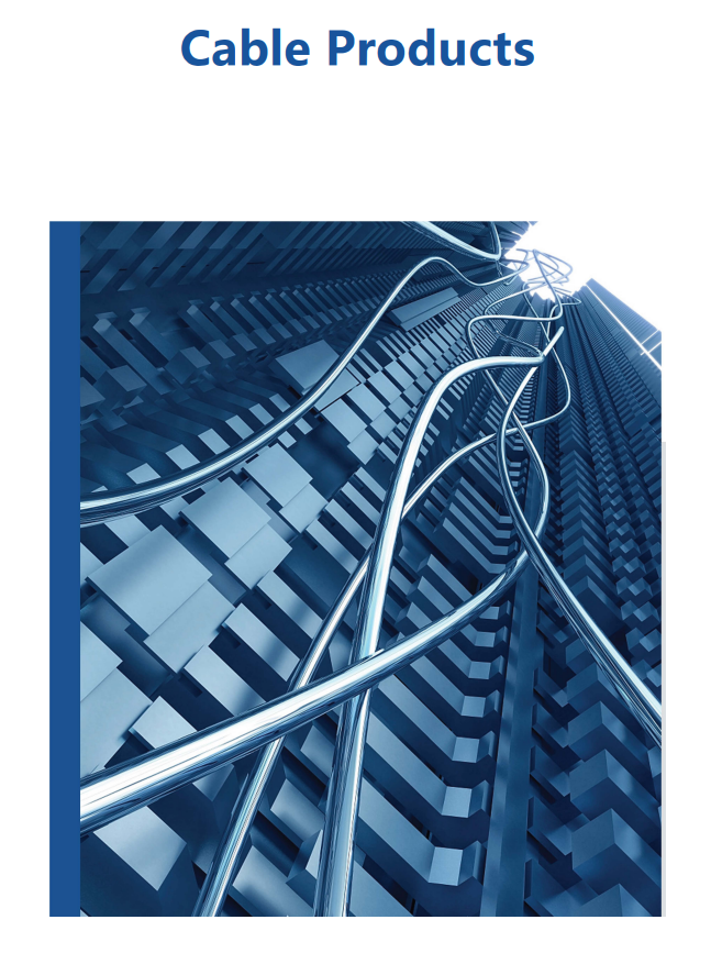 Modern industrial cable design