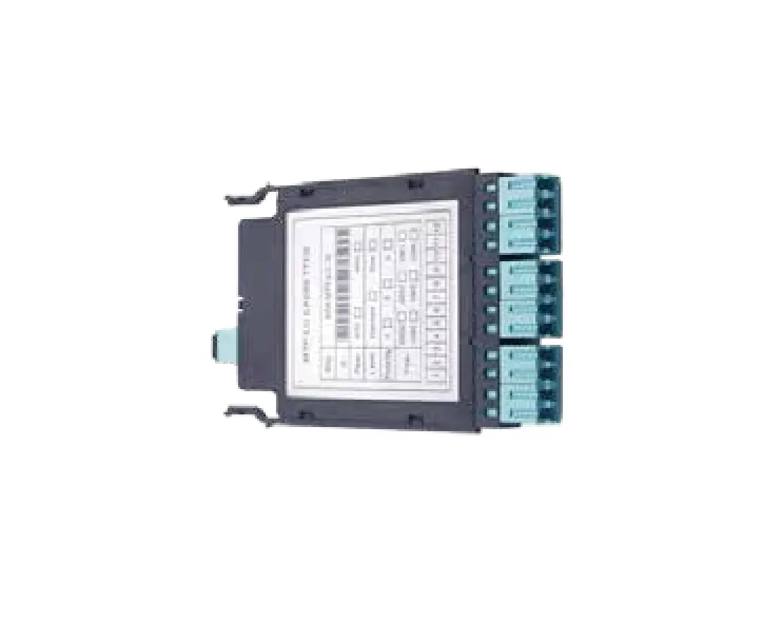Fiber optic cable port module
