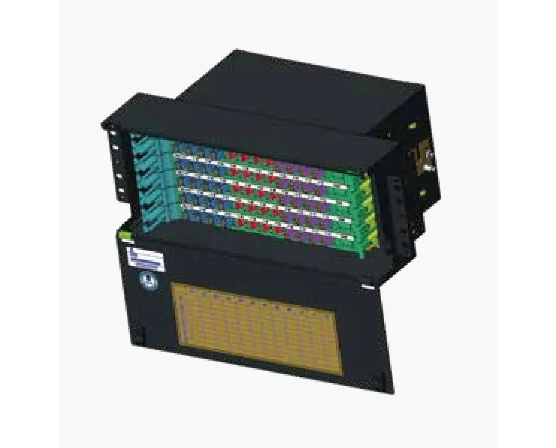 Electronic device with colorful internal components