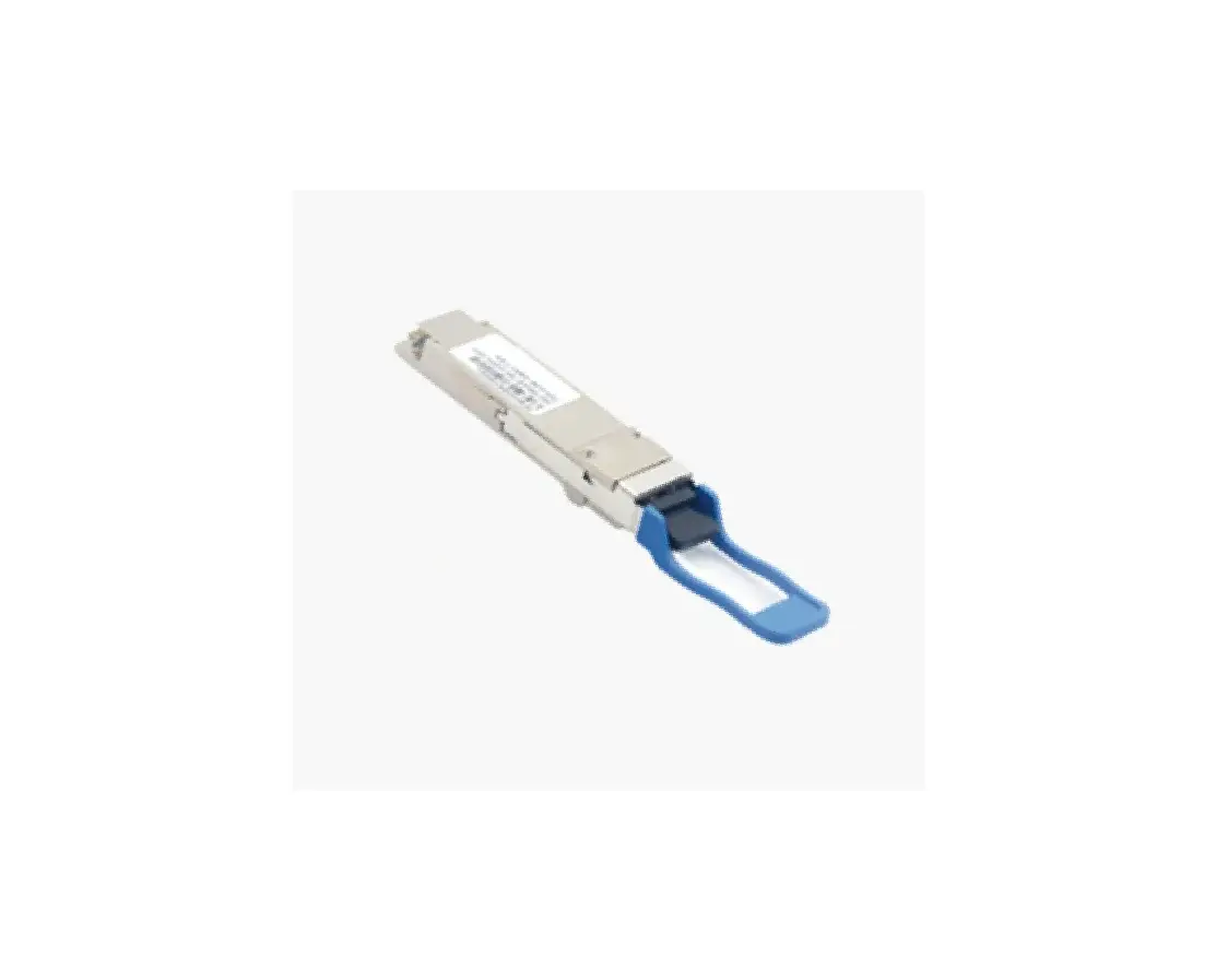 Compact network module with label and handle