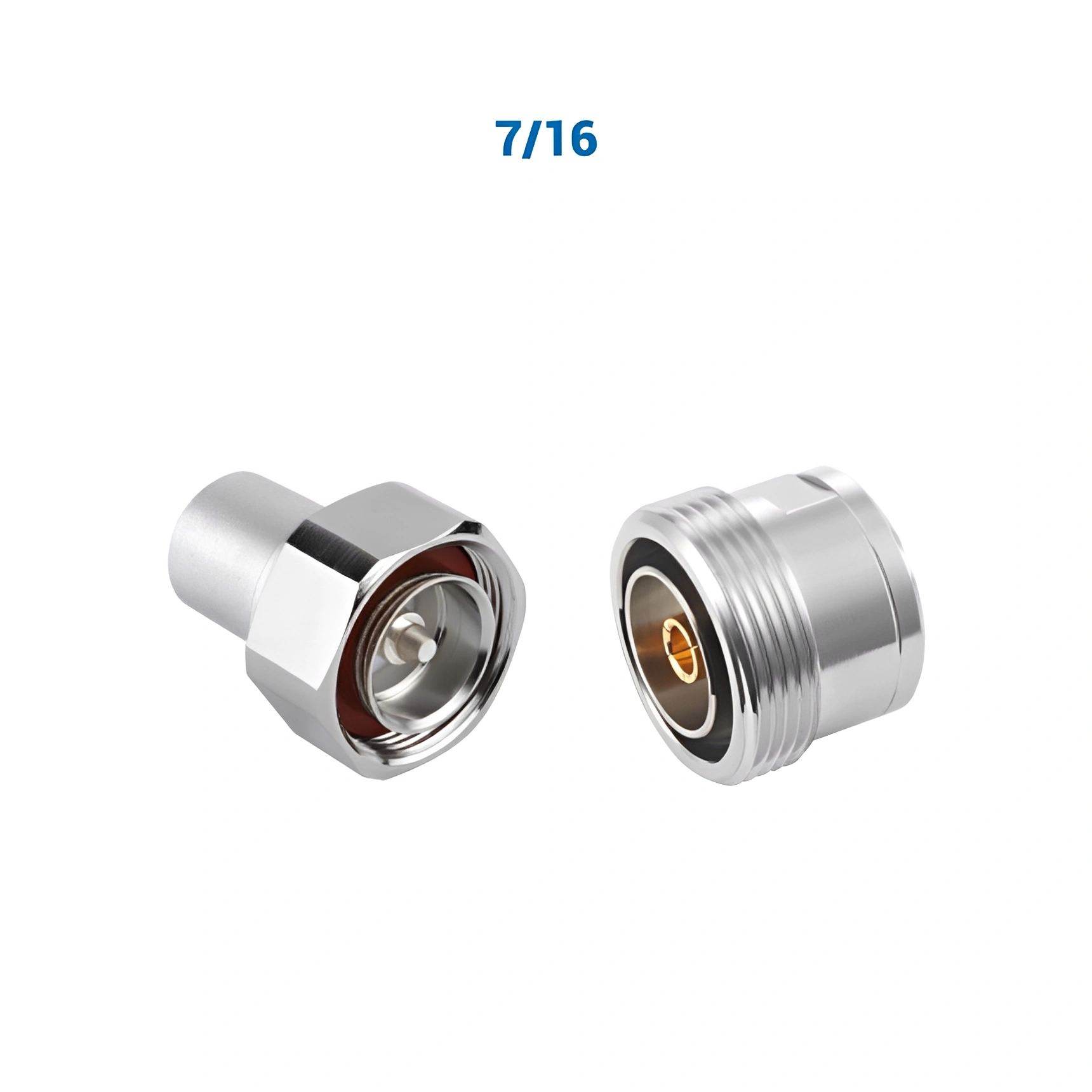 Pair of 7/16 coaxial connectors